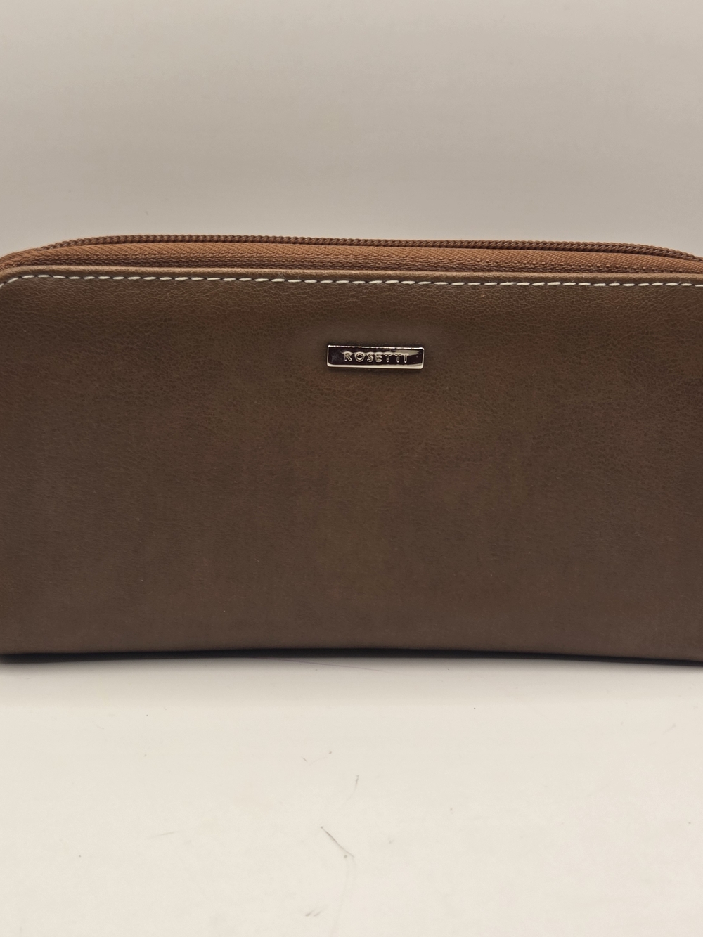 Faux leather Rosetti zip-around wallet